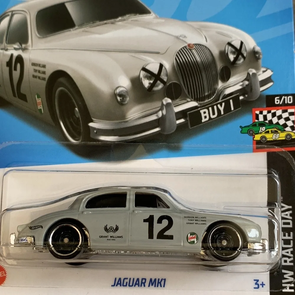 Hot Wheels Car Jaguar MK1 Mark 1 New Model 2024 HW Race Day Hotwheels 🆕 HRY80